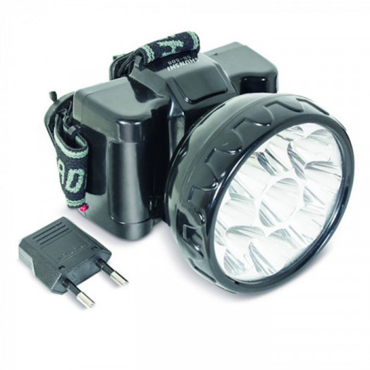 LANTERNA PARA CABEÇA LED RECARREGÁVEL