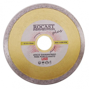 DISCO DIAMANTADO P/ PORCELANATO PLUS - ROCAST
