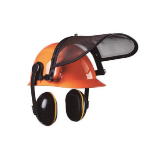 CAPACETE ACOPLADO KIT ROÇADOR (Abafador e Protetor Facial)