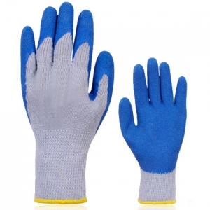 LUVA TRICOTADA COM BANHO EM LÁTEX GRIP