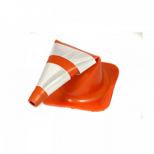 CONE DE SINALIZAÇÃO FLEXÍVEL REFLETIVO 50CM e 75CM