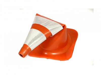 CONE DE SINALIZAÇÃO FLEXÍVEL REFLETIVO 50CM e 75CM